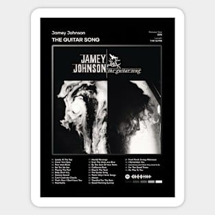 Jamey Johnson - The Guitar Song Tracklist Album Sticker